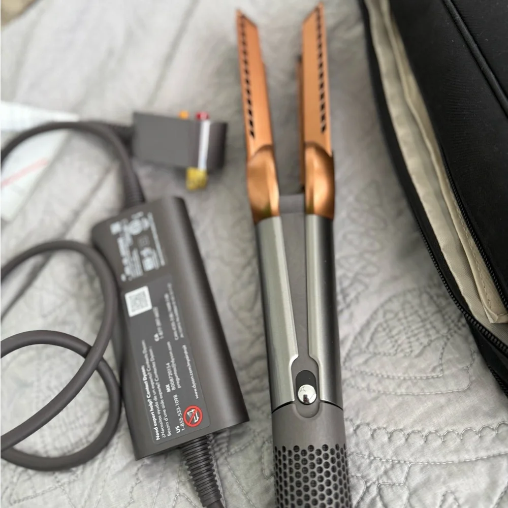 Dyson Airstrait Hair Straightener in Nickel and Copper - Picture 4 of 7